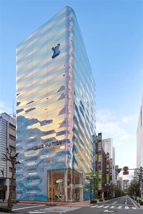 louis vuitton new building tokyo|louis vuitton ginza.